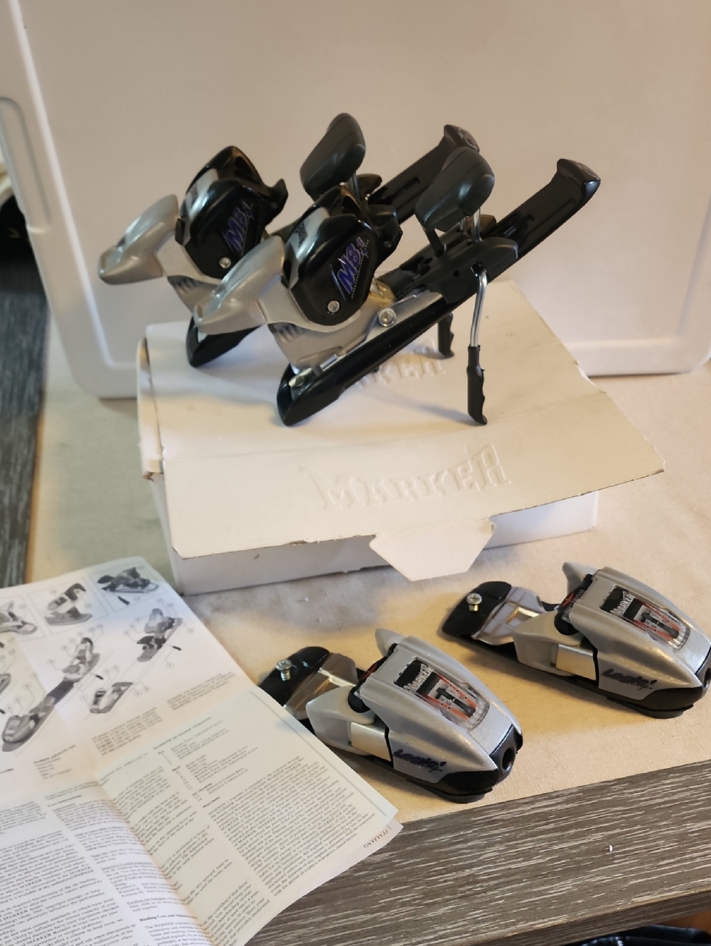 Marker Ski Bindings Never Used.